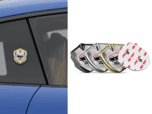 Fender Badge Tuning Inspired Shiny Emblem